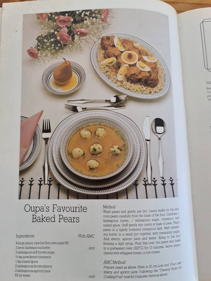 Book: Easy Cooking, The Dutch influence on South African cooking. Recipe book.