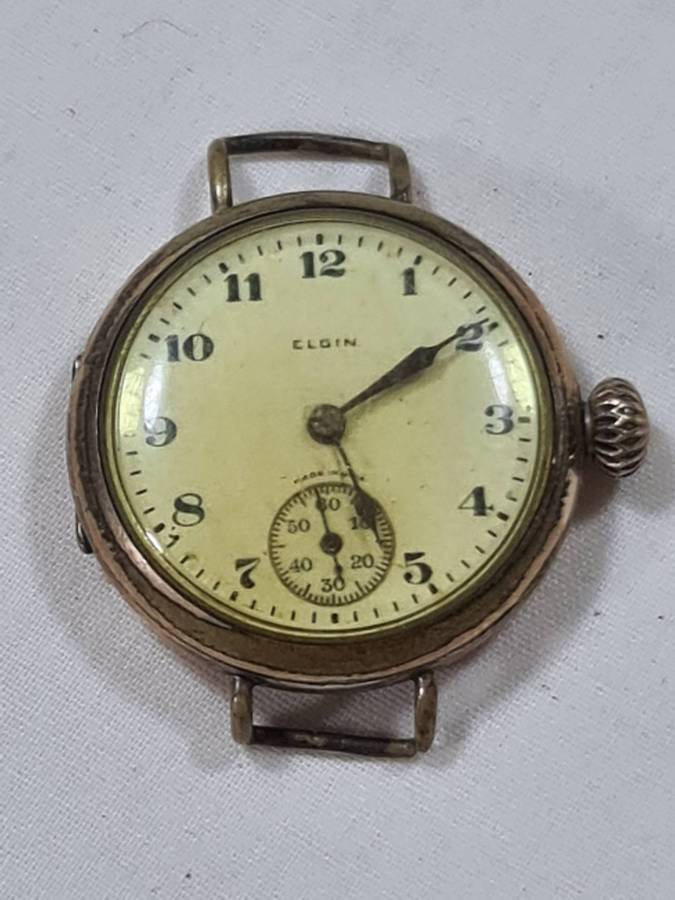 Mens Made in USA Elgin Mechanical watch