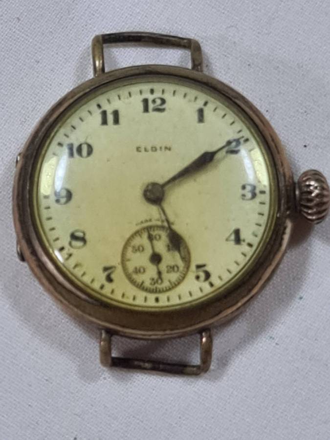 Mens Made in USA Elgin Mechanical watch