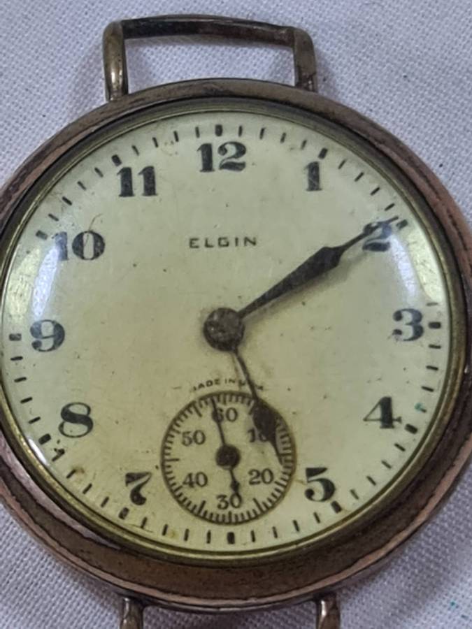 Mens Made in USA Elgin Mechanical watch