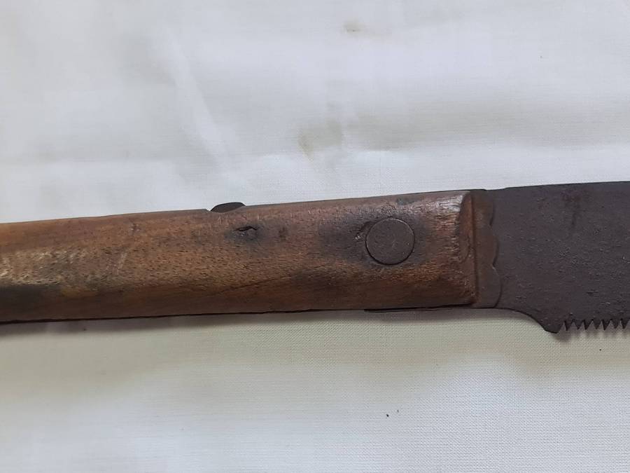 Early 20th Century Fold up lock blade saw