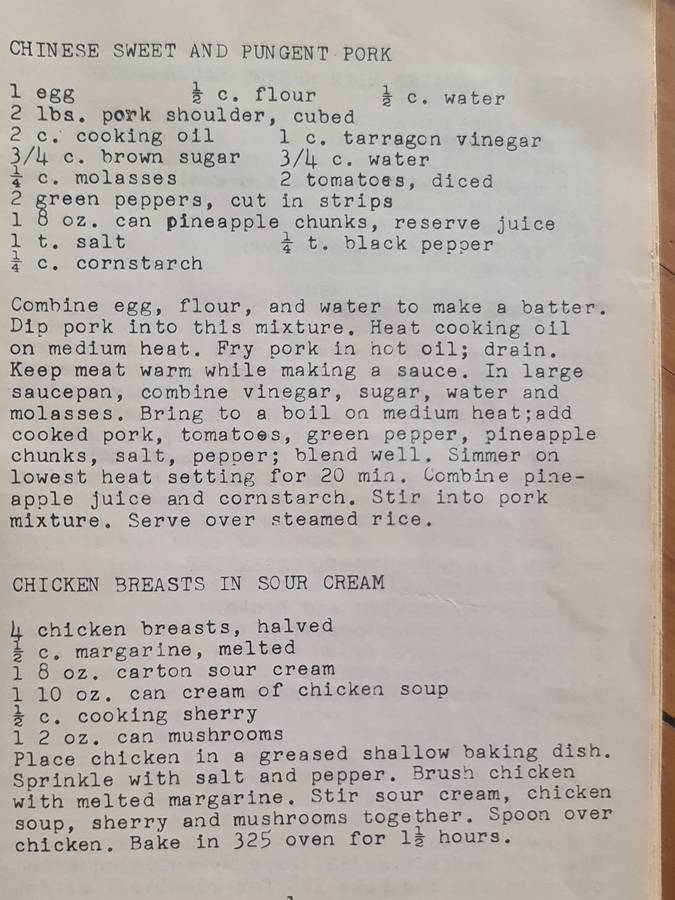 Book: Chouteau School P.T.A. Cookbook 1979
