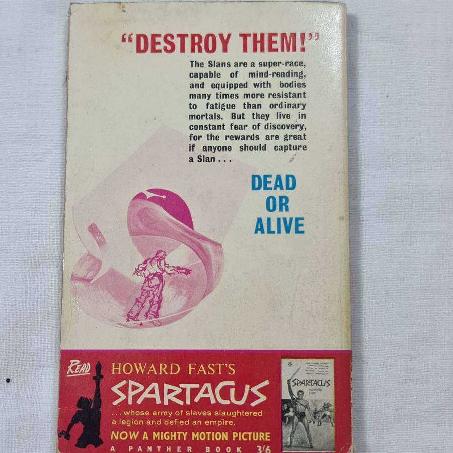 Book: A.E. van Vogt: Slan-1962