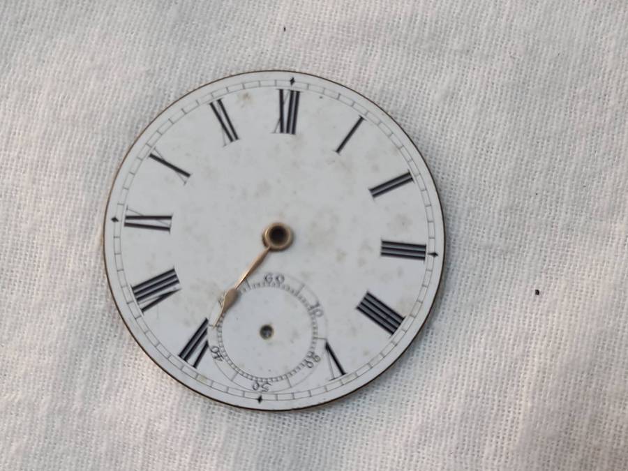 Pocket Watch dial: x5 Enamel Dials