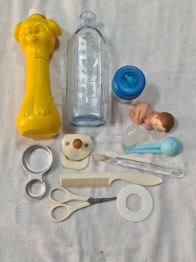 Mixed Vintage Baby items
