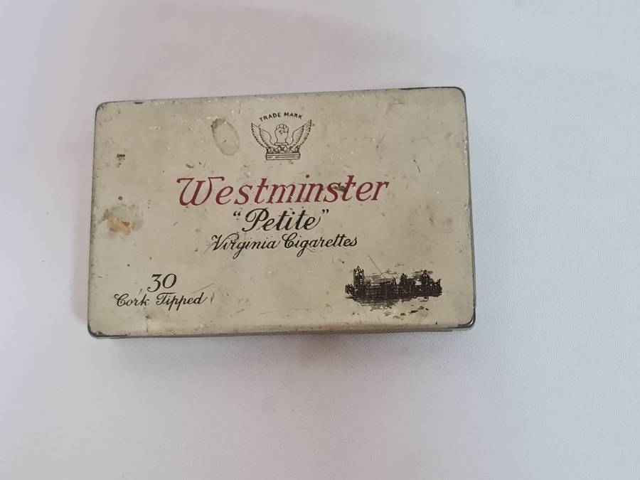 Wetsminister Petite Virginia cigarettes tin