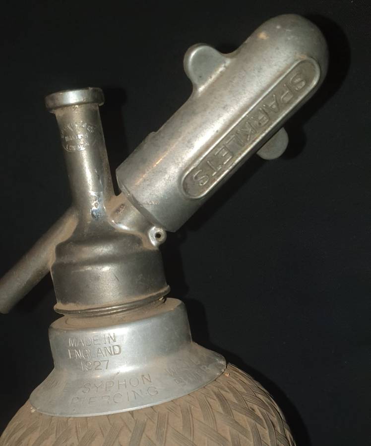 Sparklets  Ltd, Makers Limited soda bottle