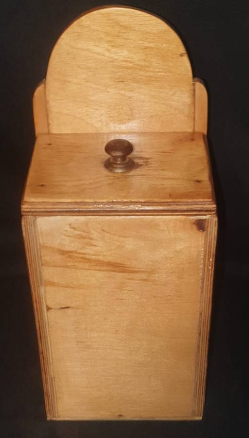 Wooden Salt container