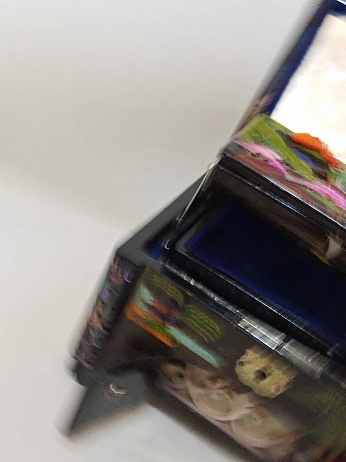 Circa 1950's Japanese musical jewelry Box