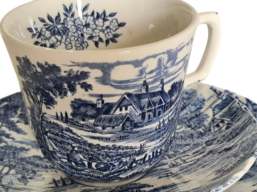 Ridgeway Ironstone Staffordshire England Trio