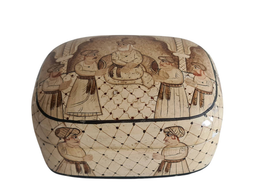 Paper Mache Trinket Box