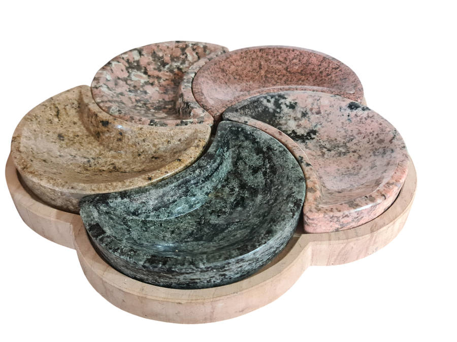 Vintage Stone snack tray