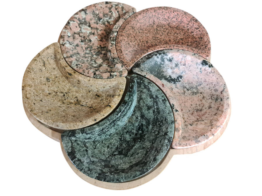 Vintage Stone snack tray