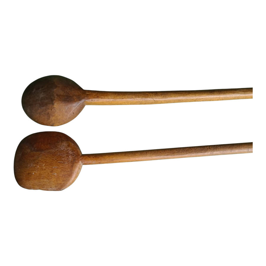African: Two wooden Zulu Spoons