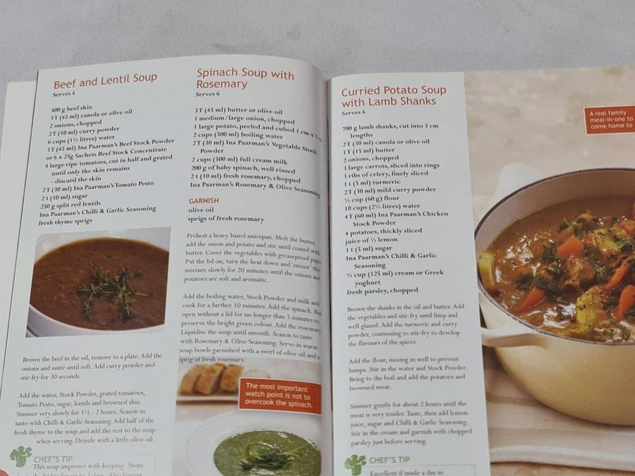 Book: Ina Paarlman: Supper's is ready