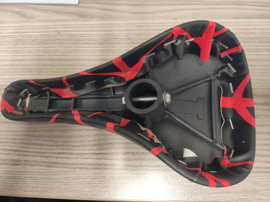 Bicycle Seat - 12inch kiddies bike Spider Design