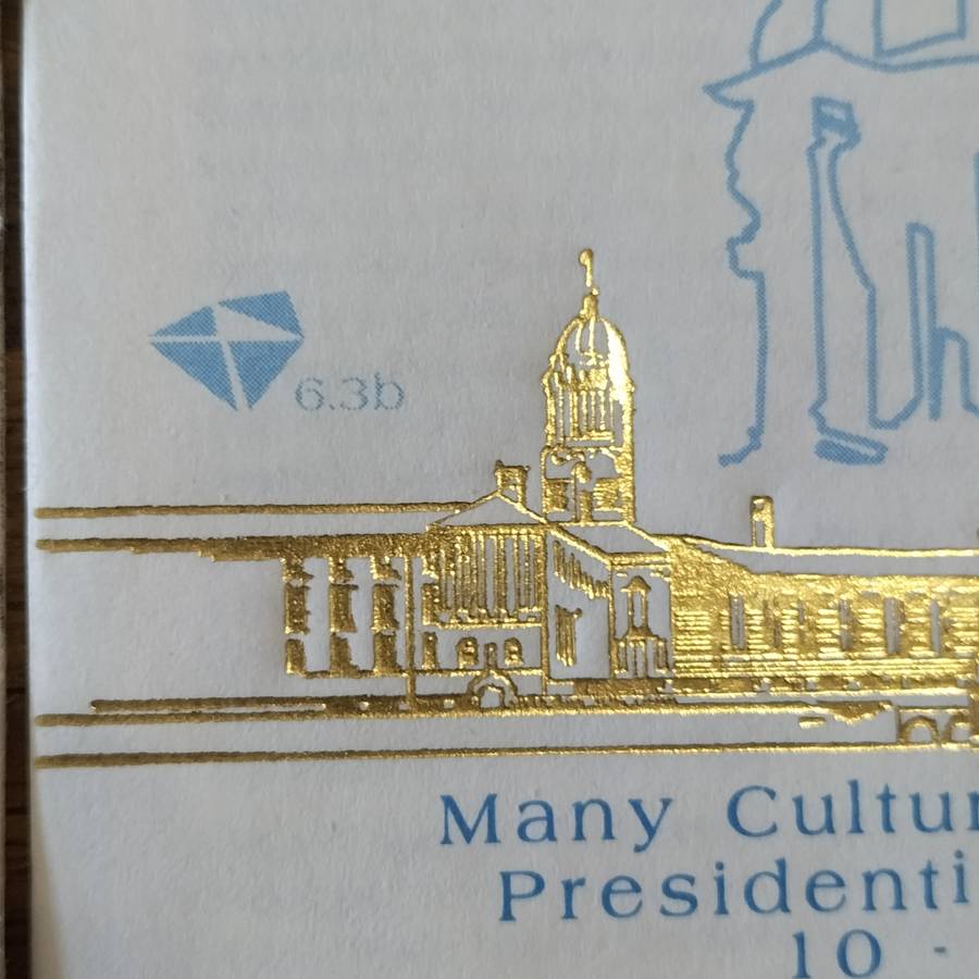 TEN 1994 MANDELA INAUGURATION COIN COVERS.