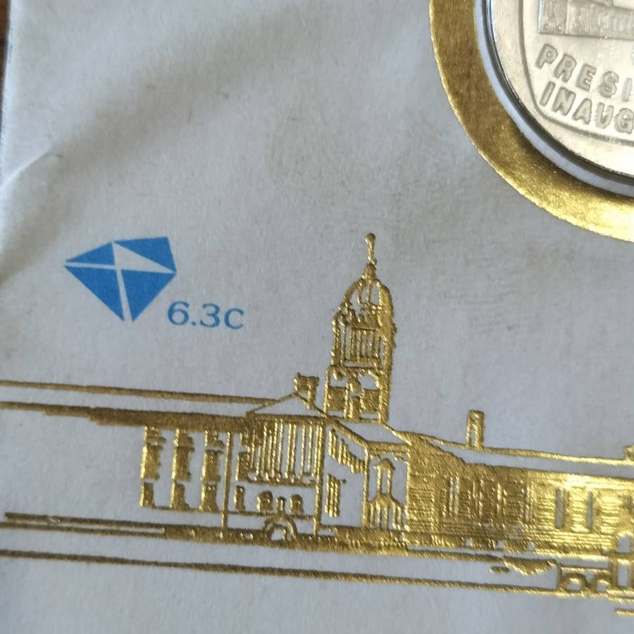 TEN 1994 MANDELA INAUGURATION COIN COVERS.