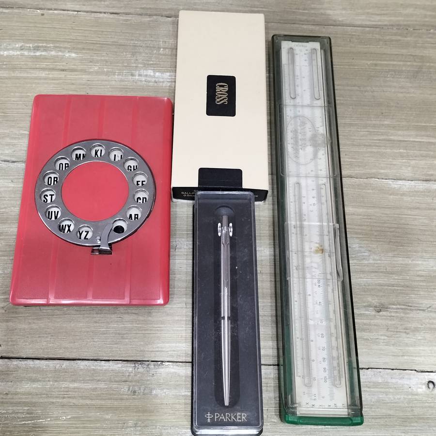 CROSS PEN AND PENCIL SET, AND PARKER PEN, ETC.