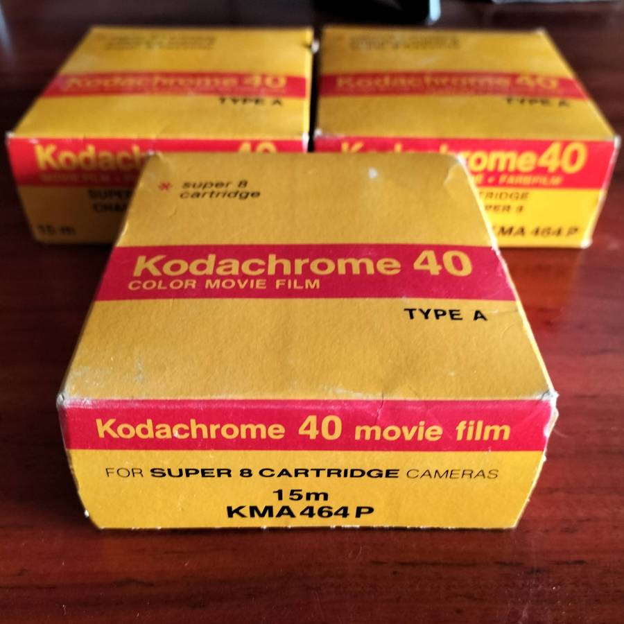 KODACHROME 40 TYPE 8 MOVIE FILM.