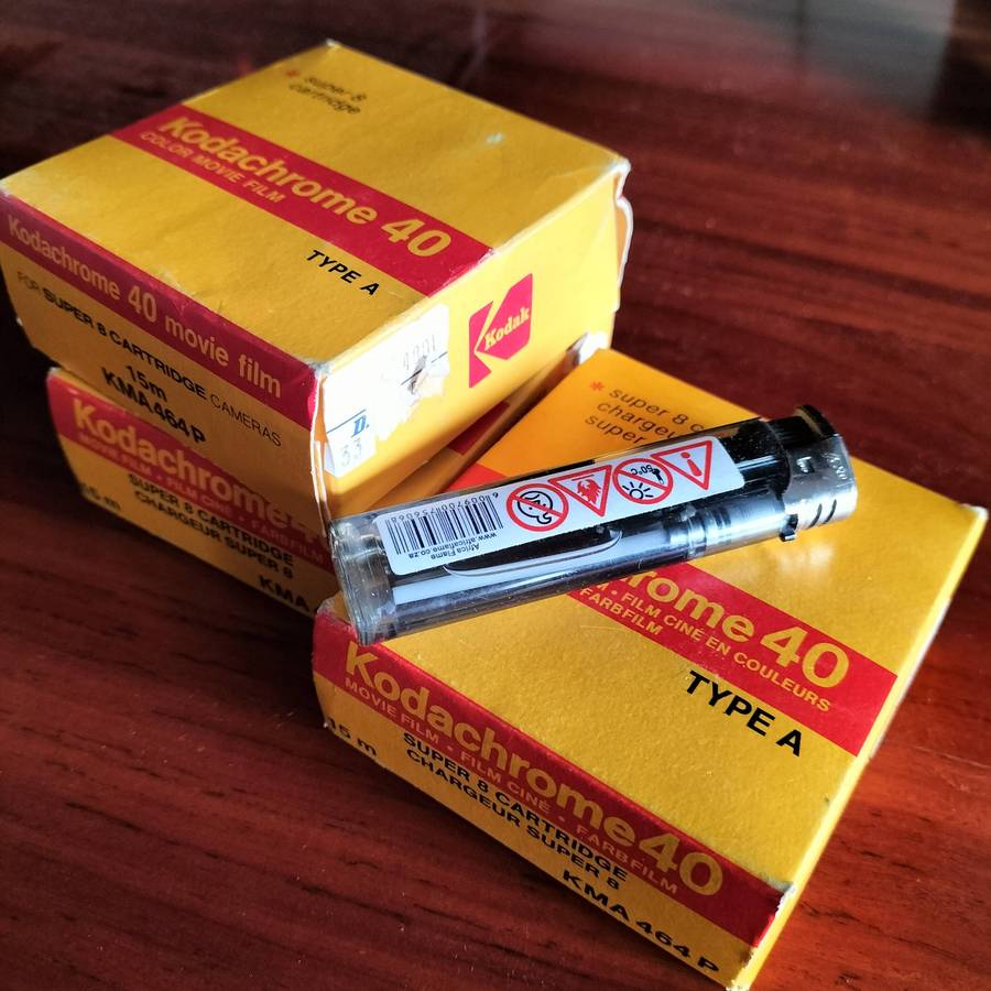 KODACHROME 40 TYPE 8 MOVIE FILM.