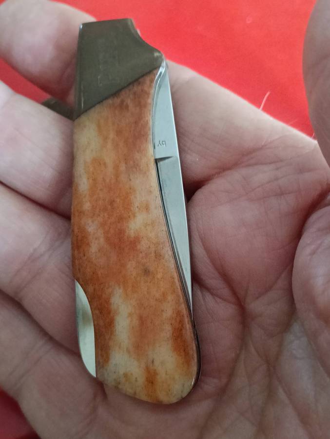 KERSHAW  "2110" JAPAN, LINER LOCK KNIFE.