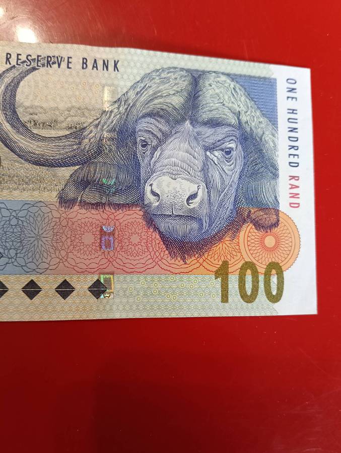 S A "GILL MARCUS" R50 AND "AA" R100 BANKNOTE.