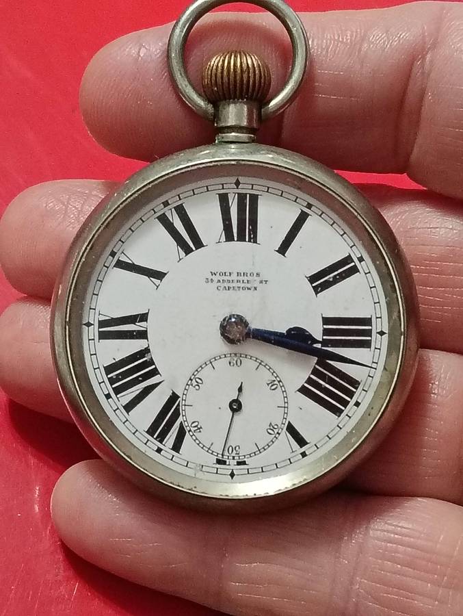 ELGIN AND WOLF BROS POCKET WATCHES.