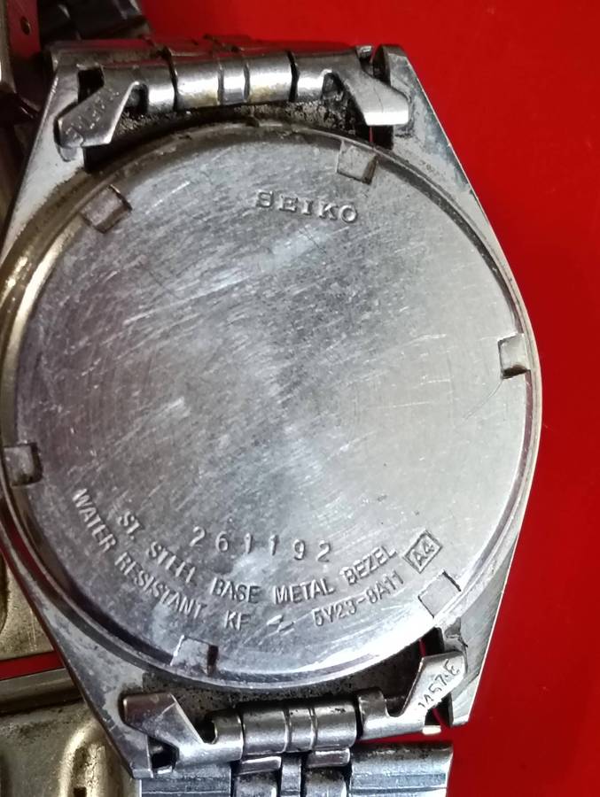 ERNEST BOREL, AND SEIKO MENS WATCHES.