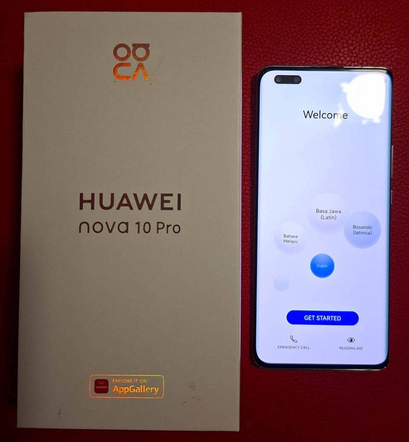 HUAWEI nova 10 Pro Starry Silver Single Card Like new