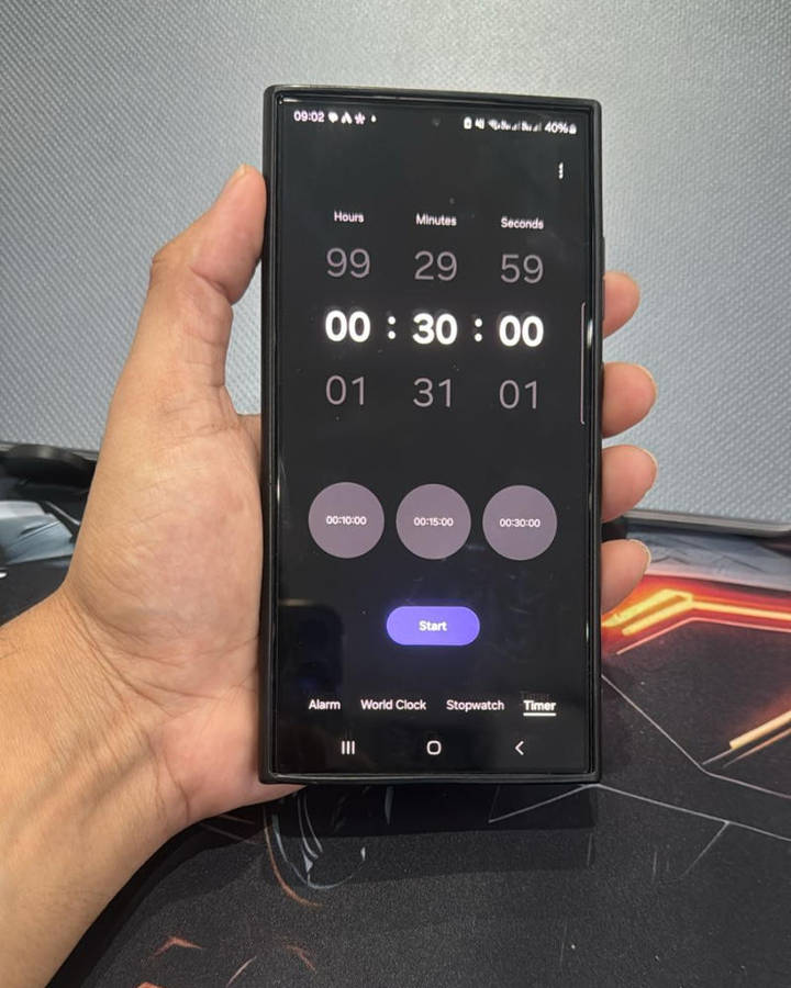 S24 Ultra 256GB Titanium Black + Cover