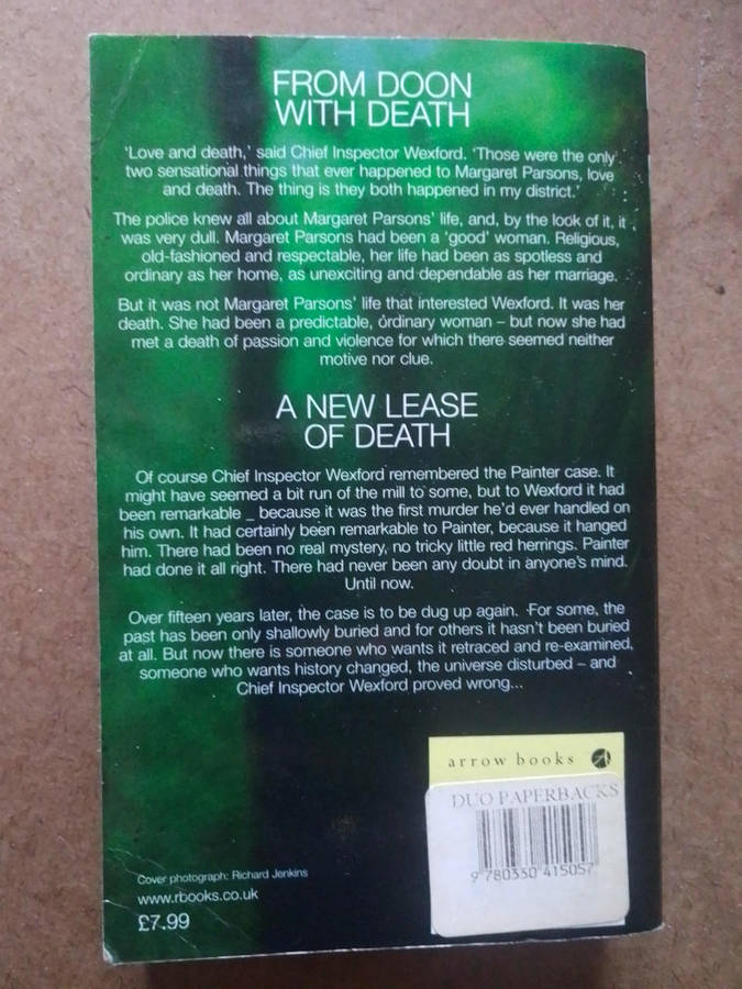 Ruth Rendell - Duo Paperback