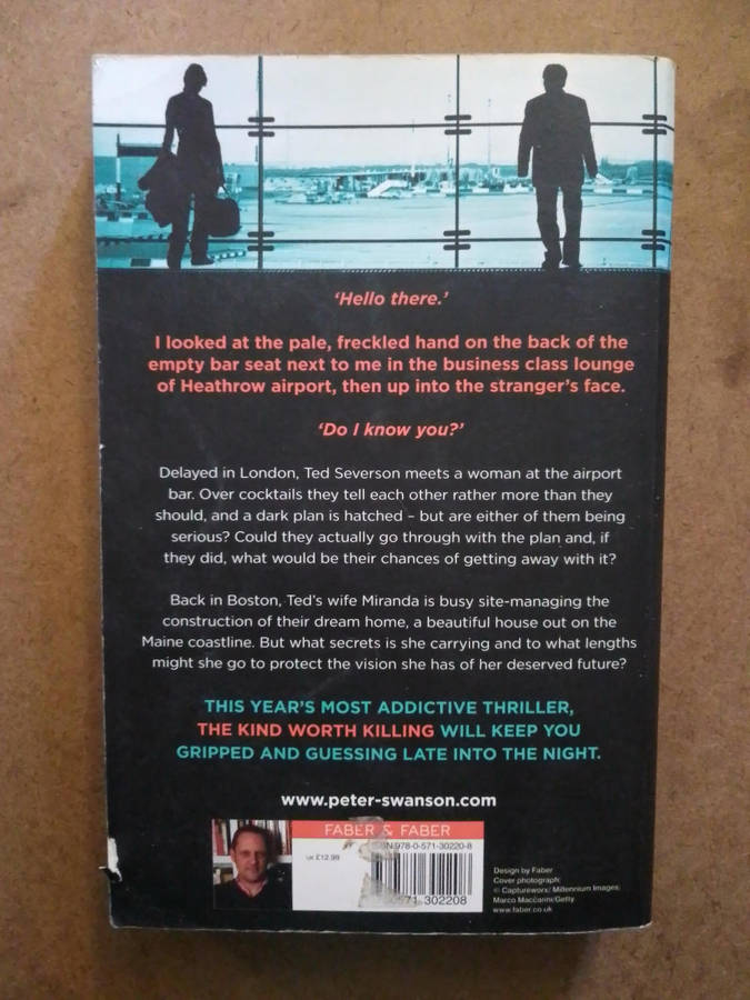 Peter Swanson - the Kind Worth Killing