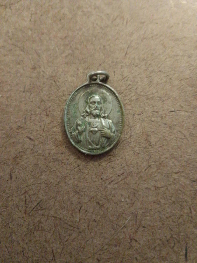 A MAGNIFICENT OLD VINTAGE RELIGIOUS PENDANT  !! MUST SEE