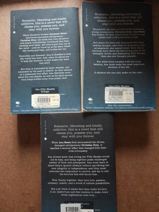 E.L James - Fifty Shades collection