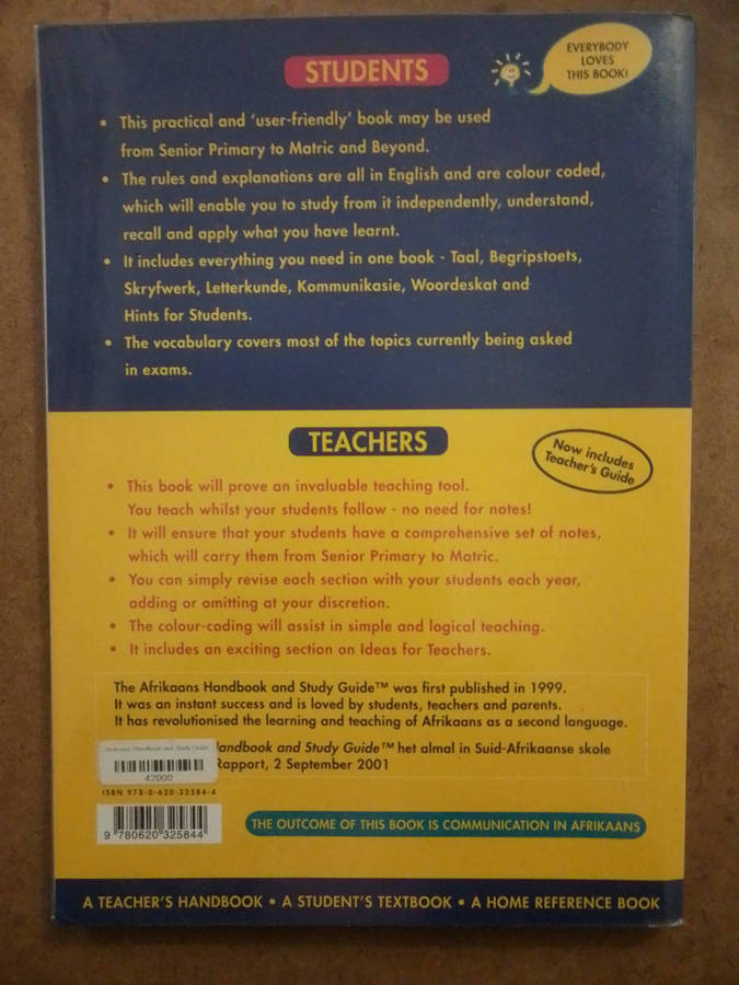 Afrikaans Handbook & Study Guide - Senior Primary to Matric and Beyond