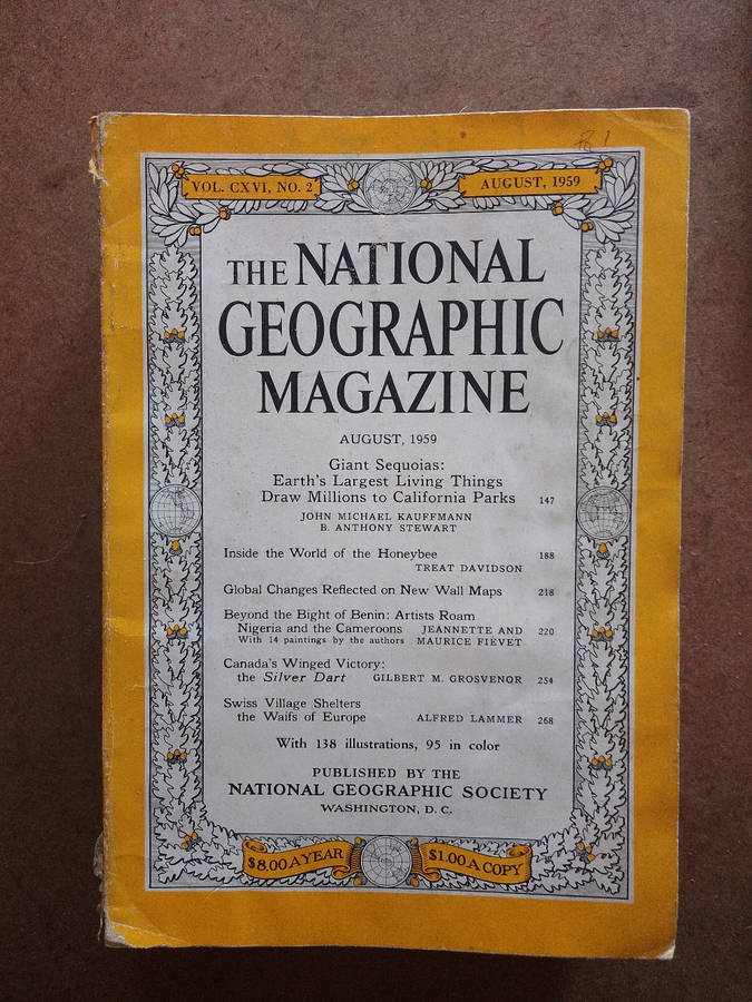 National Geographic Magazines - various years