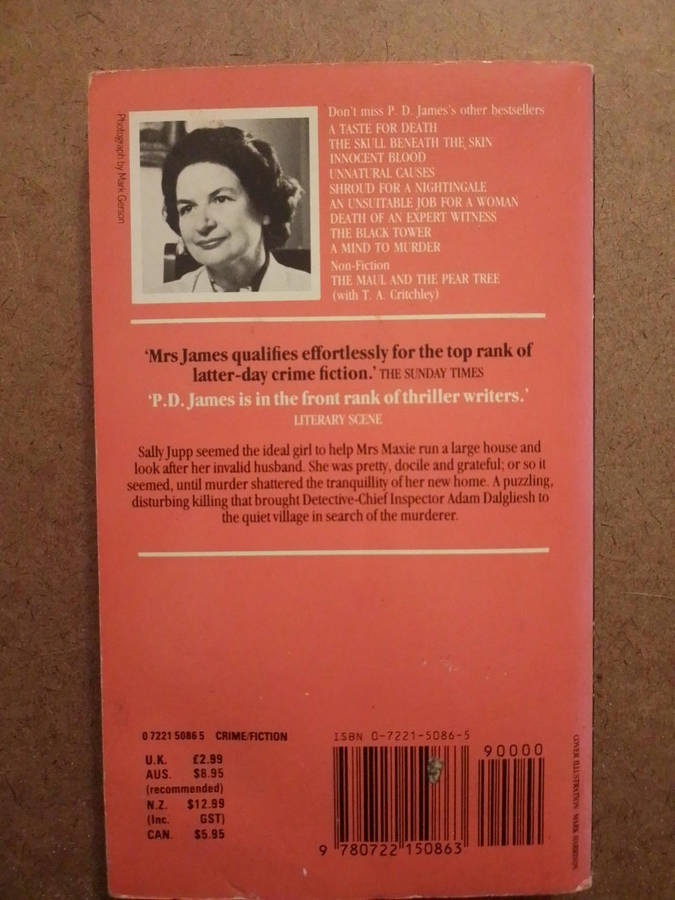 P.D. James - Cover Her Face
