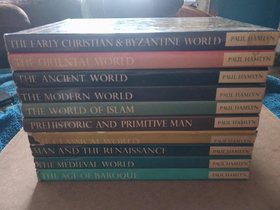 Paul Hamlyn 10 book set - Great ages of man 1960s