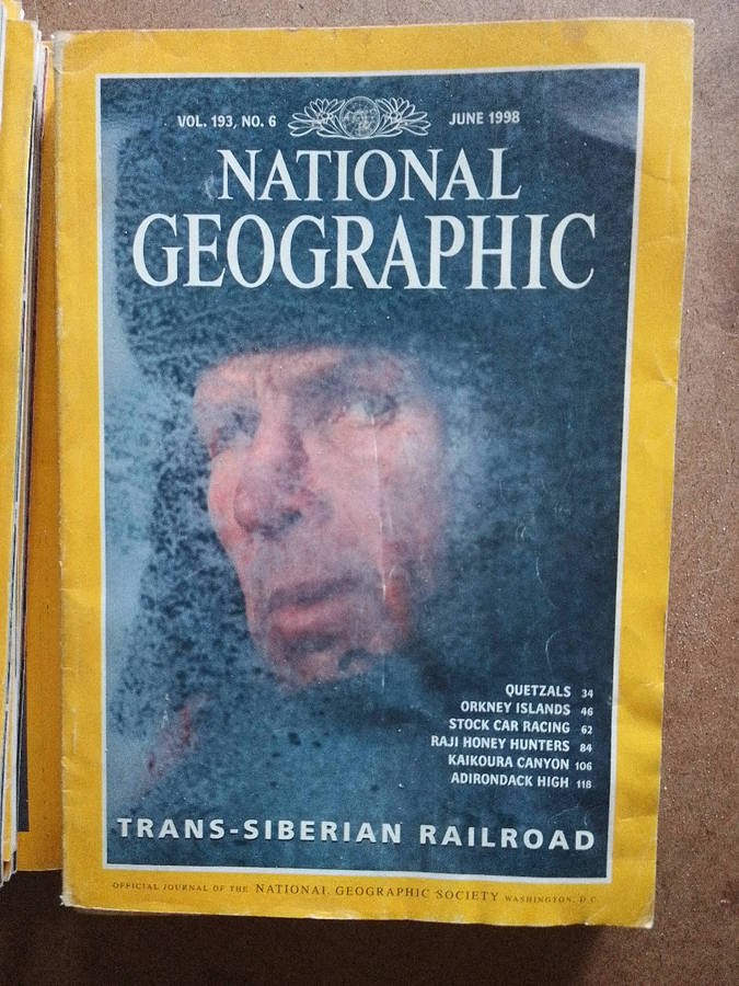 National Geographic Magazines - various years