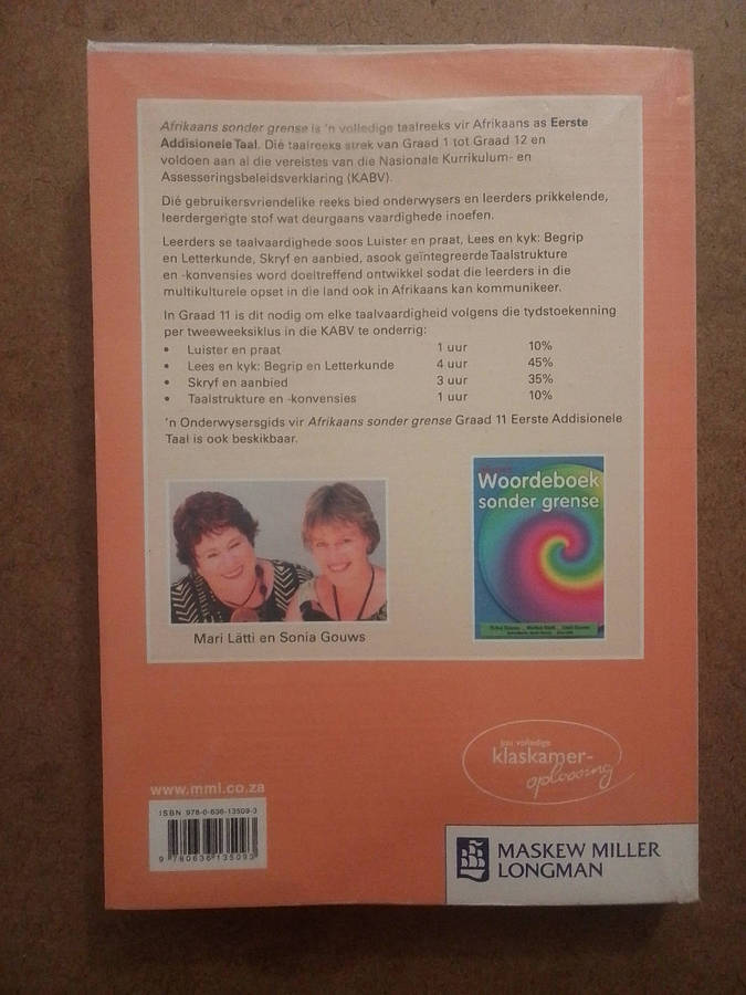 Afrikaans Sonder Grense - Graad 11 eerste addisionele taal