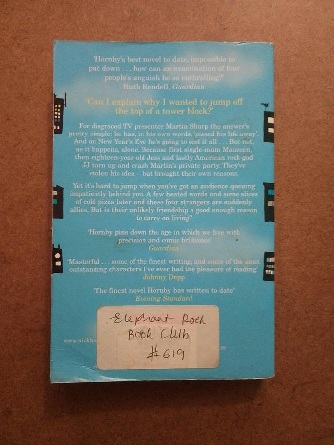 Nick Hornby - a Long way down