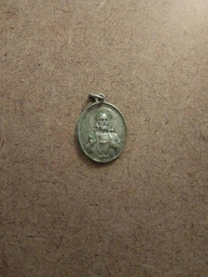 A MAGNIFICENT OLD VINTAGE RELIGIOUS PENDANT  !! MUST SEE