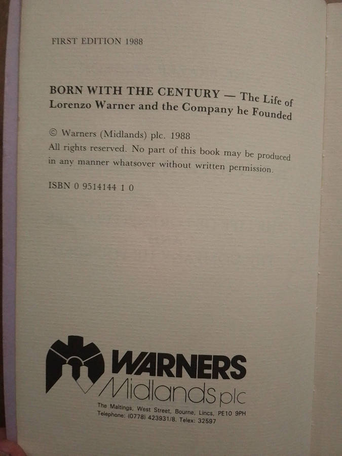 Anne Frazer Simpson - Born with the Century ( autographed first edition 1988 )