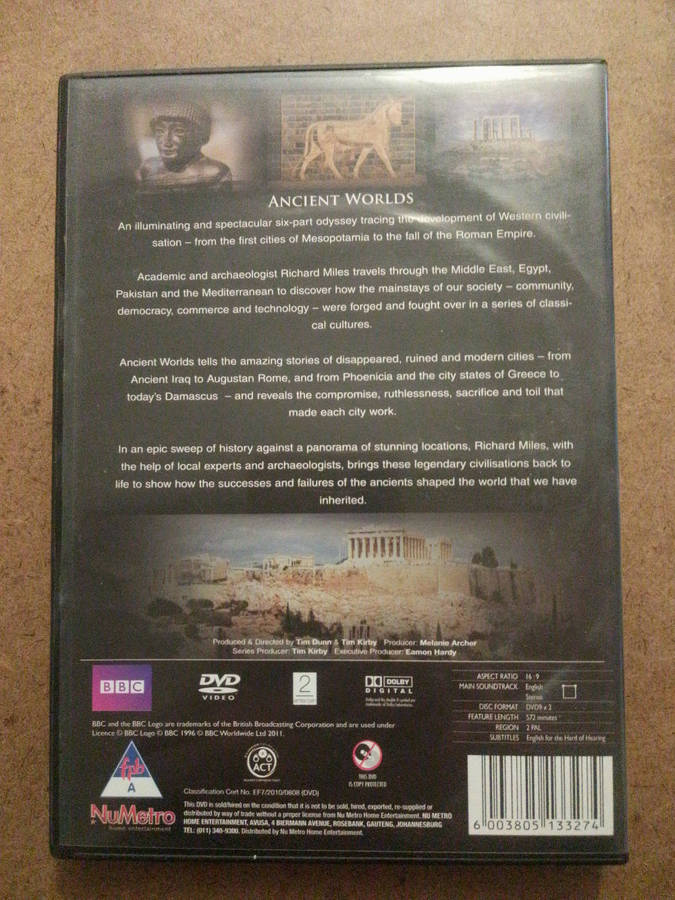 Ancient Worlds Presented by Richard Miles - DVD