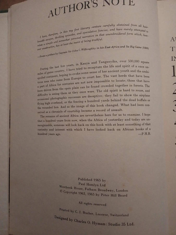 The End of the Game - Peter Beard