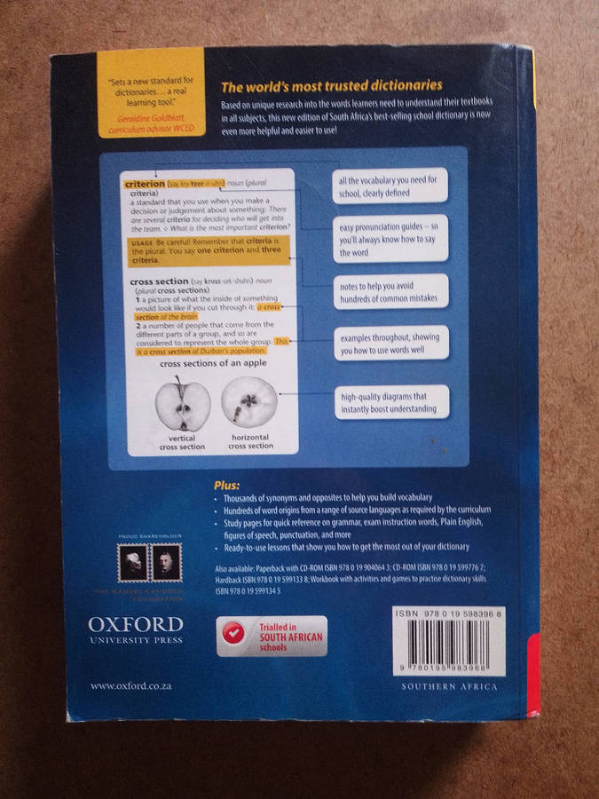 Oxford South African School Dictionary