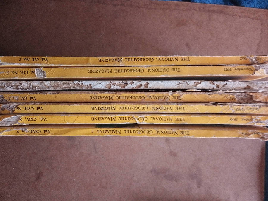 National Geographic Magazines - various years