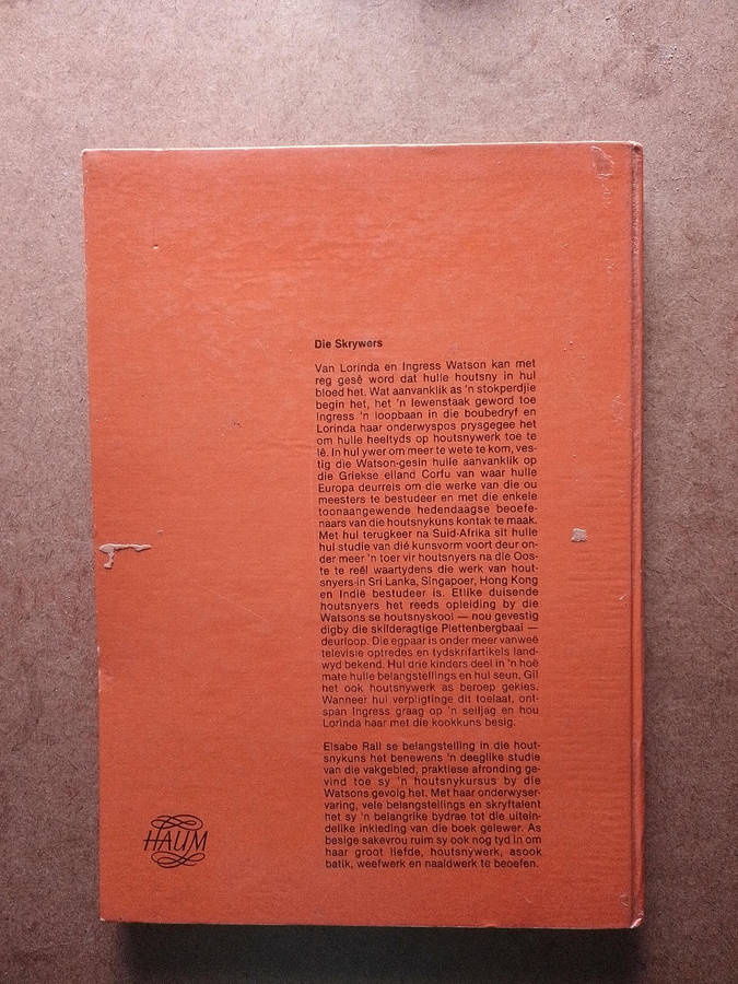 Die Houtsnyer se ABC