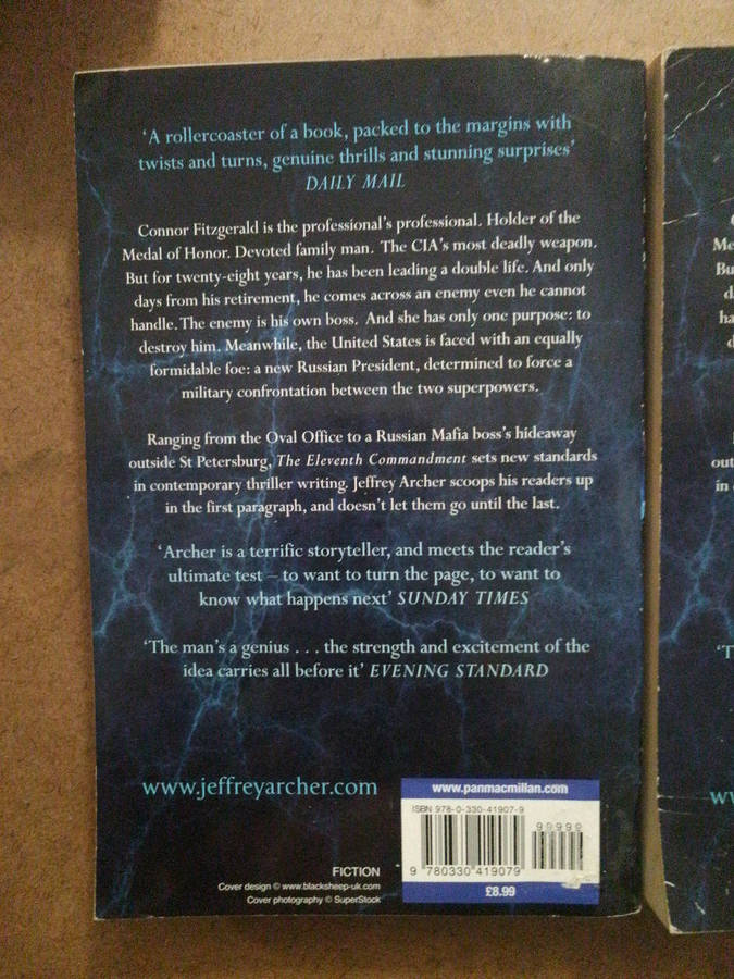 Jeffrey Archer - the Eleventh Commandment